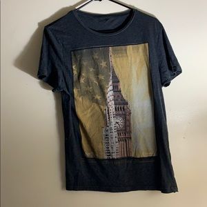 H&M Men’s S Short Sleeve T-Shirt London New York